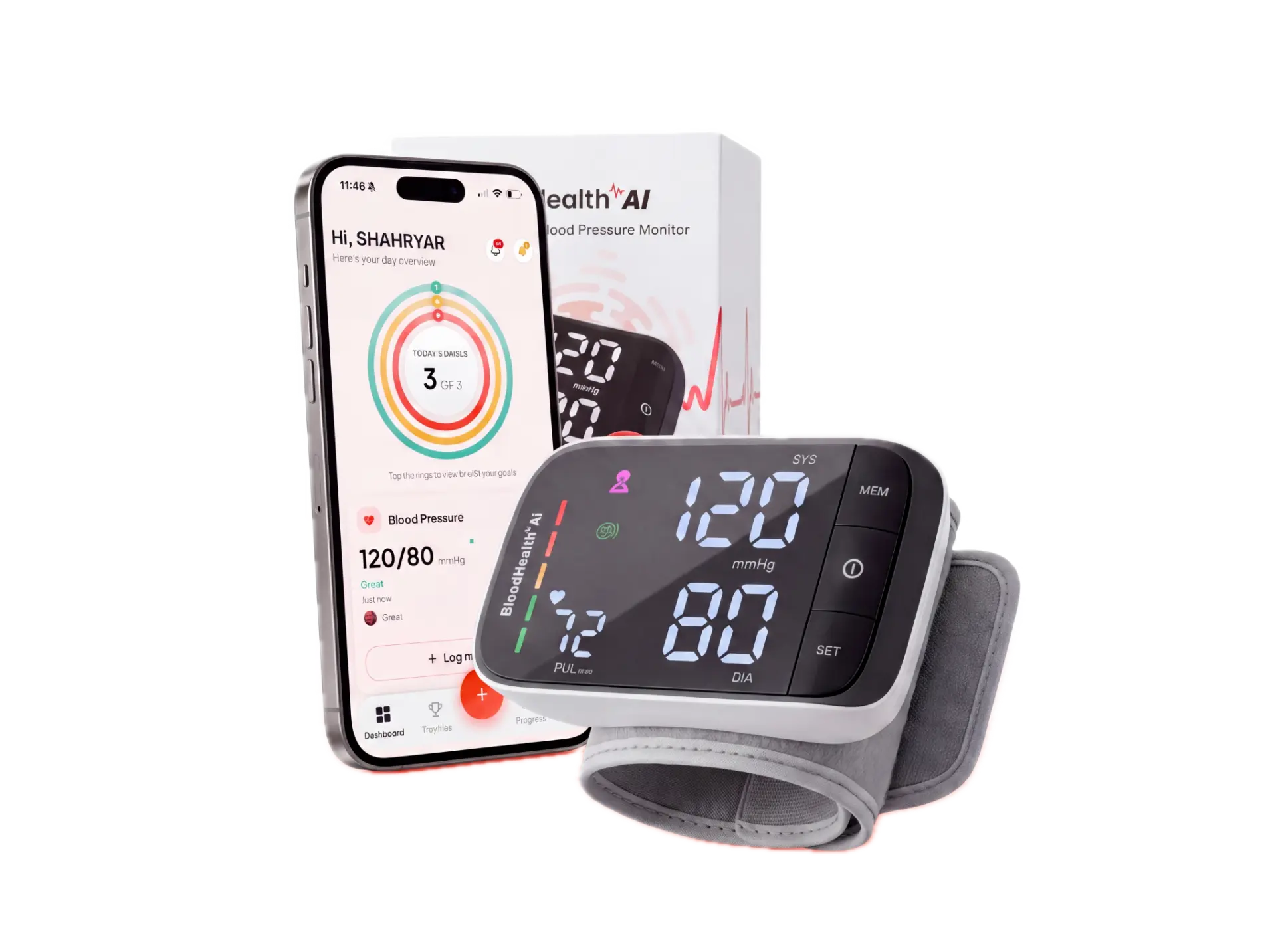 Pressure Compass System — Monitor + App